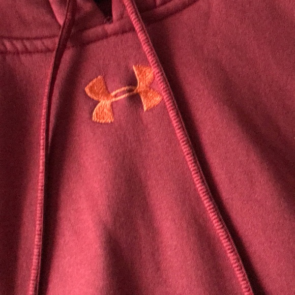 Maroon Under Armour Hoodie - Picture 2 of 3